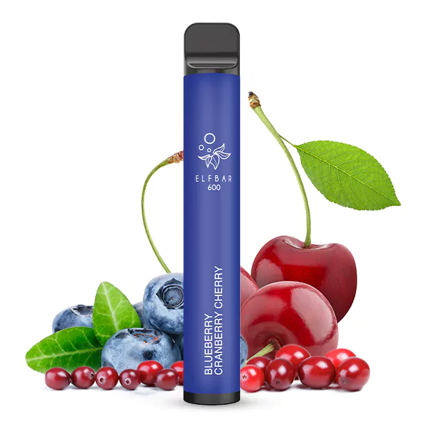 ELFBAR 600 <br>Blueberry Cranberry Cherry