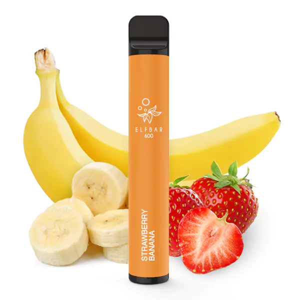 ELFBAR 600 <br>Strawberry Banana