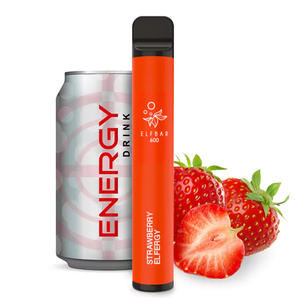 ELFBAR 600 <br>Strawberry Elfergy