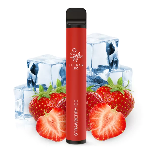 ELFBAR 600 <br>Strawberry Ice