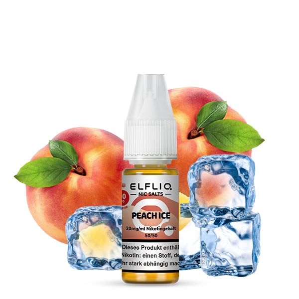 ELFBAR Elfliq <br>Peach Ice 20 mg/ml