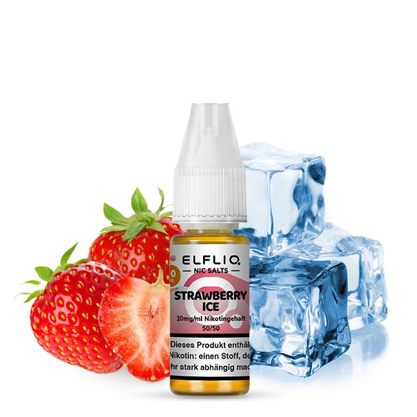 ELFBAR Elfliq <br>Strawberry Ice 10 mg/ml