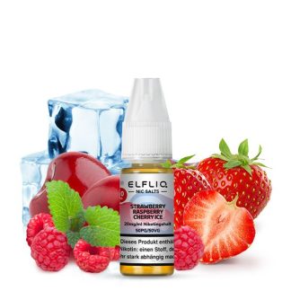 ELFBAR Elfliq <br>Strawberry Raspberry Cherry Ice 20 mg/ml