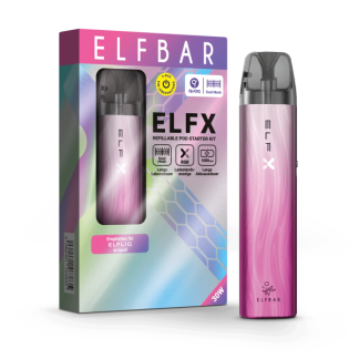 ELFBAR Elfx <br>Silver Pink