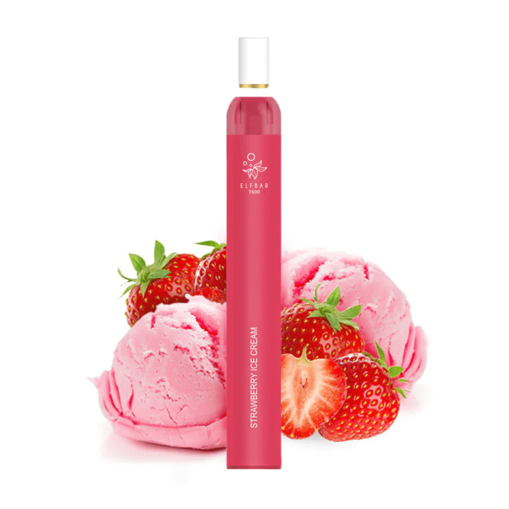 ELFBAR T600 <br>Strawberry Ice Cream